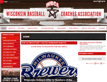 Tablet Screenshot of baseballwisconsin.com